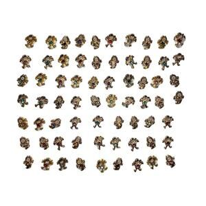 Lot 60+ Floating Locket Jewelry Charms 7mm Boy Girl Daughter Son Birthstones